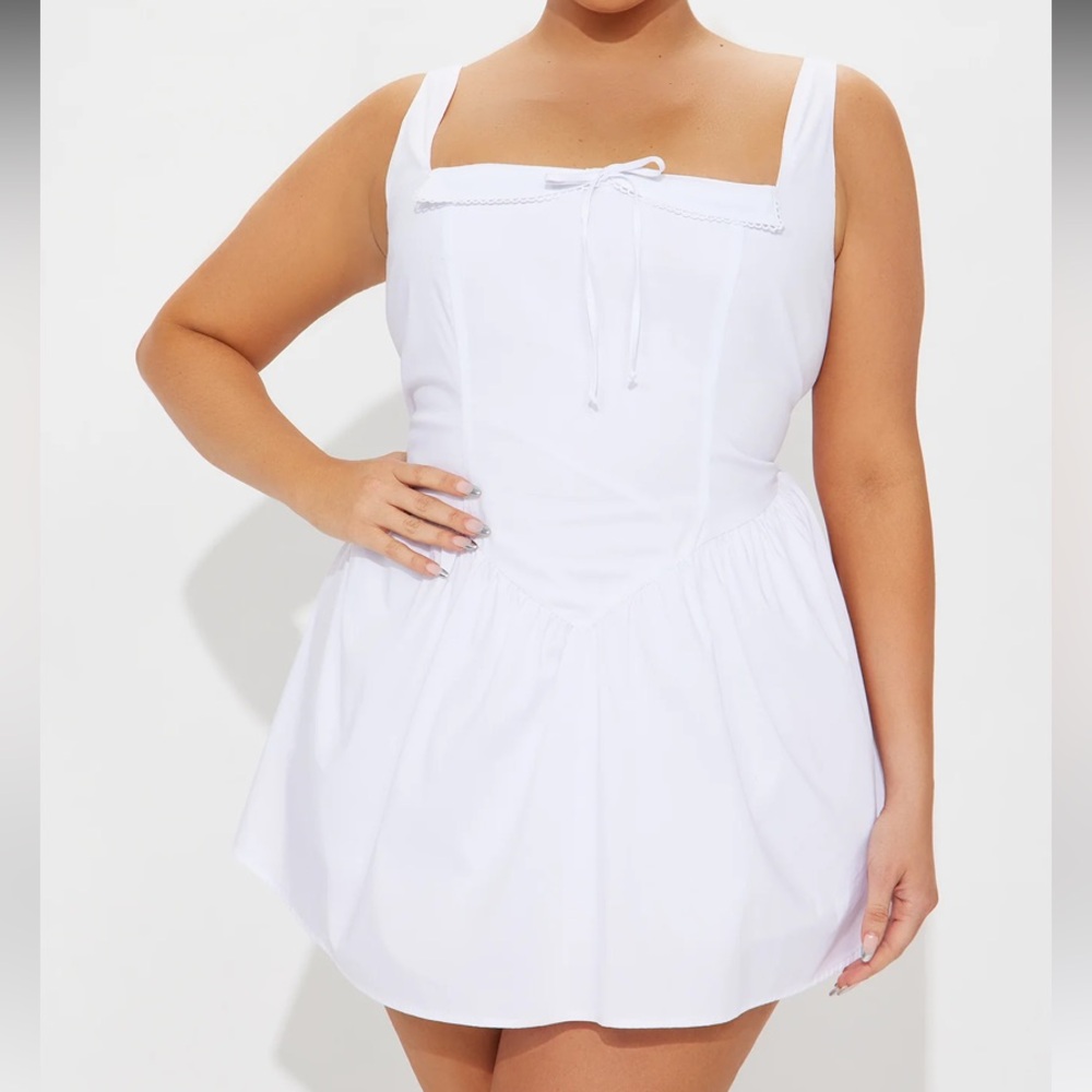 White Mini Dress